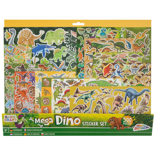 Mega Sticker Set Dinosaurier