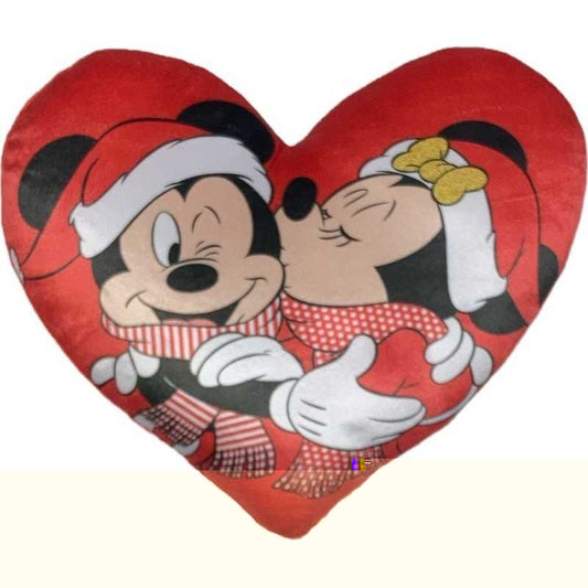 Kissen Mickey und Minnie Maus Weihnachten